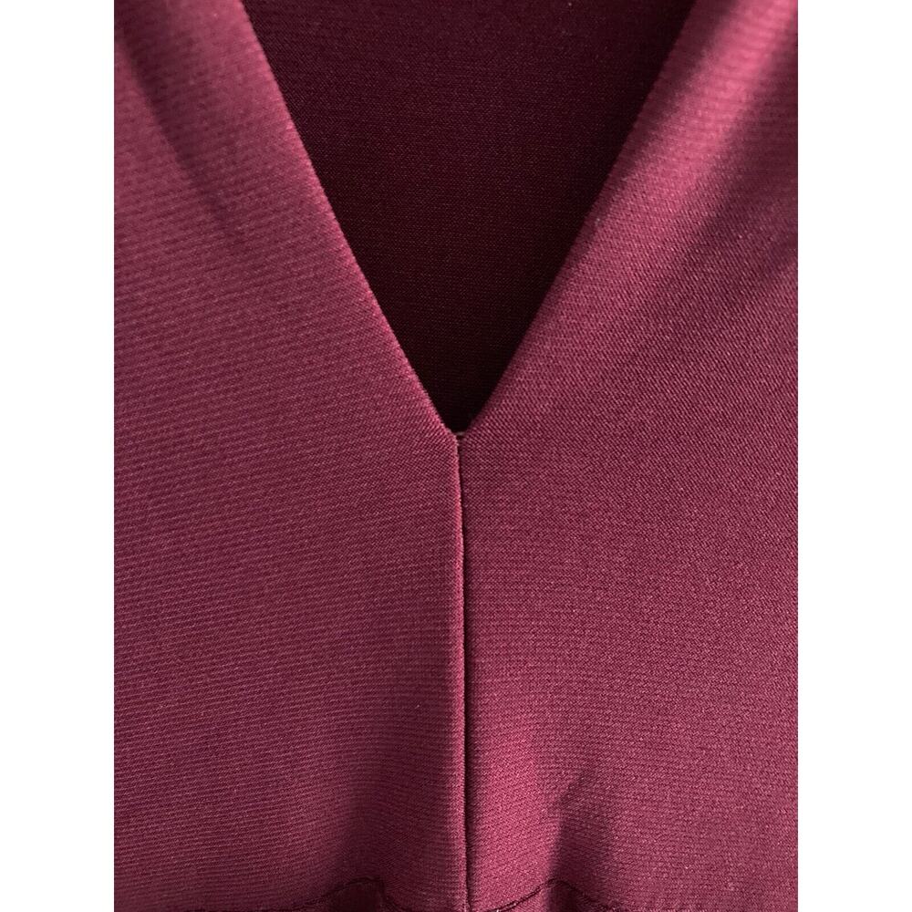 BHLDN Dress Mendoza Maxi Red Burgundy Women 14‎ Formal Wedding Holiday Modest - Picture 6 of 15